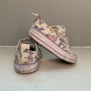 Pastel Unicorn Converse Toddler Girls Sneaker